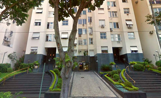 do Google maps: Avenida Rui Baarbosa, 300, início da perambulação
