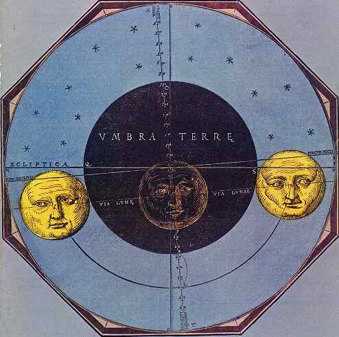gravura de Michael Ostendorfer em Astronomicum Cæsareum, de Petrus Apianus, 1540