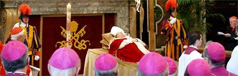 velório do Papa João Paulo II - 3 de março de 2005