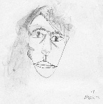 cronista em desenho de Vicente Kubrusly (29-05-78)